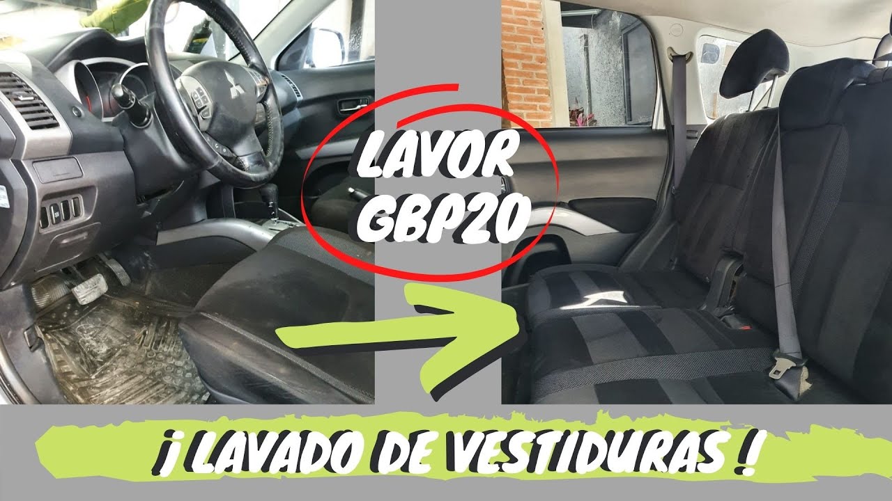Maquina de inyección y succión para lavado de vestiduras (SATISFACTORIO) | Lavor GBP20 | - Alex Meza