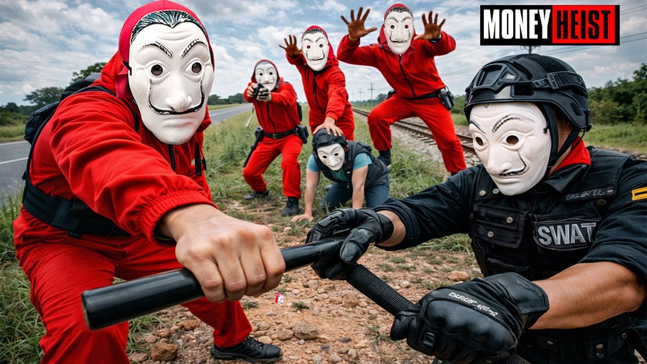 PARKOUR VS MONEY HEIST! 6 | BAD GUYS: NO ESCAPE, No Weapons, Just Hands (BELLA CIAO) Epic POV