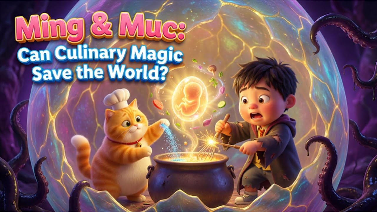 Ming & Muc: Can Culinary Magic Save the World? – A Pixar Style