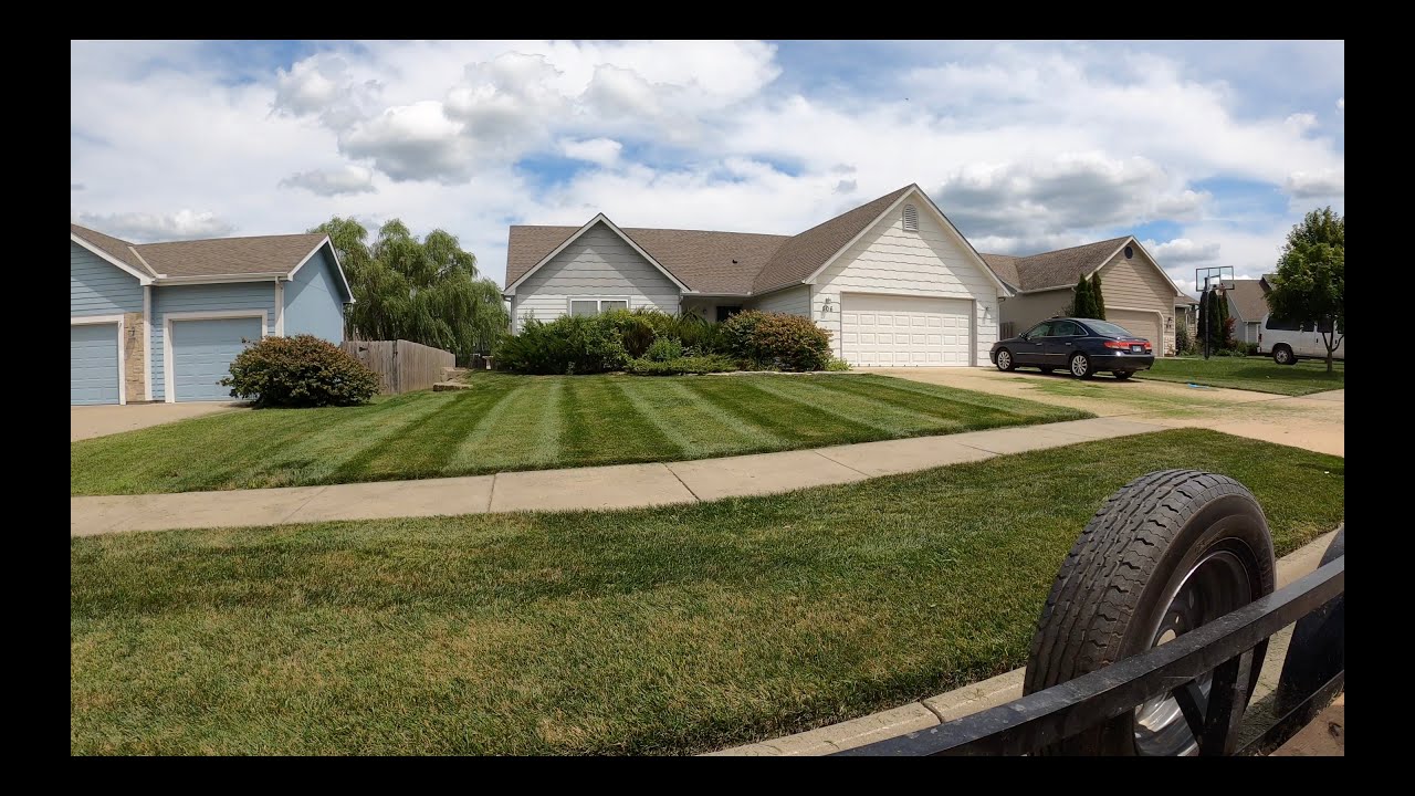 Wright stander B dominates TALL LAWNS!!!