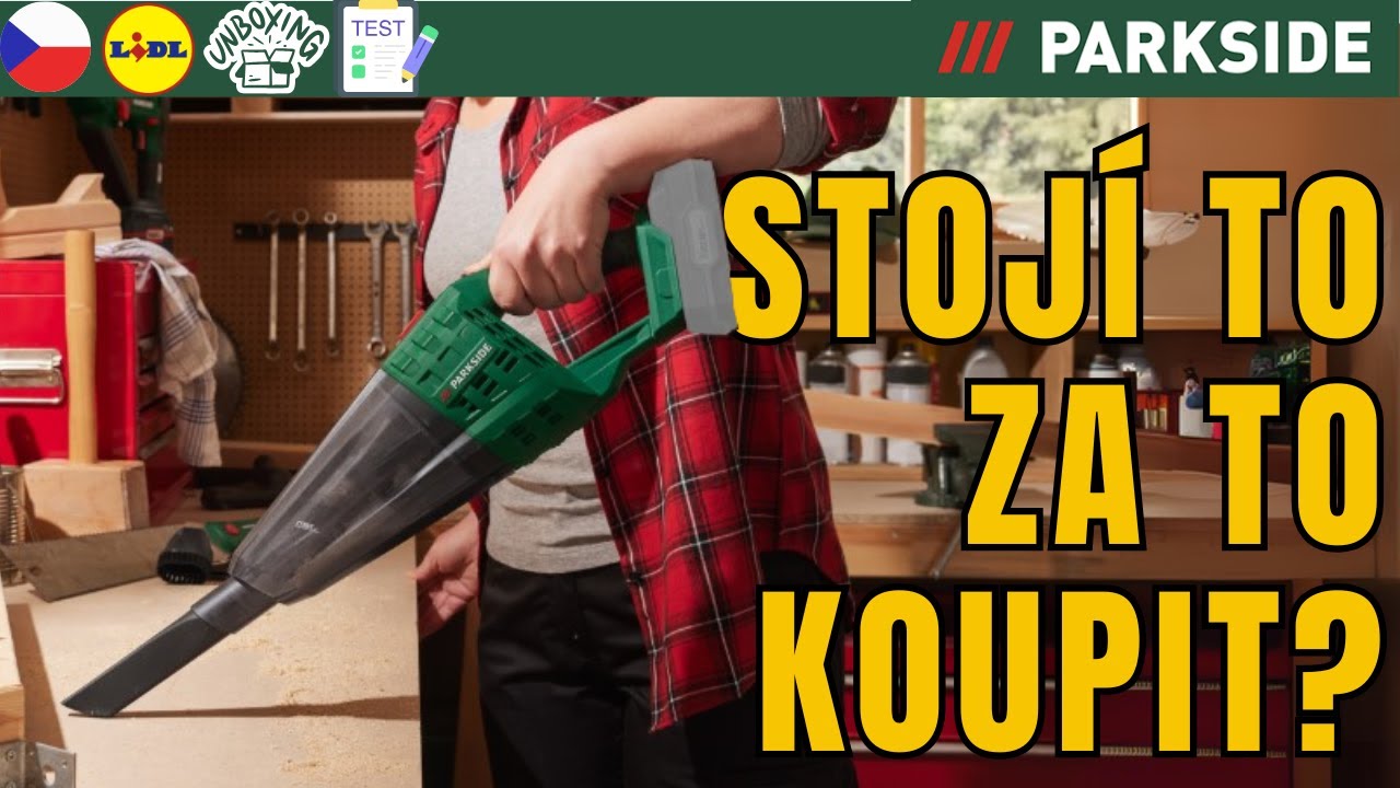 AKU RUČNÍ VYSAVAČ Parkside PHSSA 20-Li D2 ČEŠTINA ČESKÁ REPUBLIKA LIDL