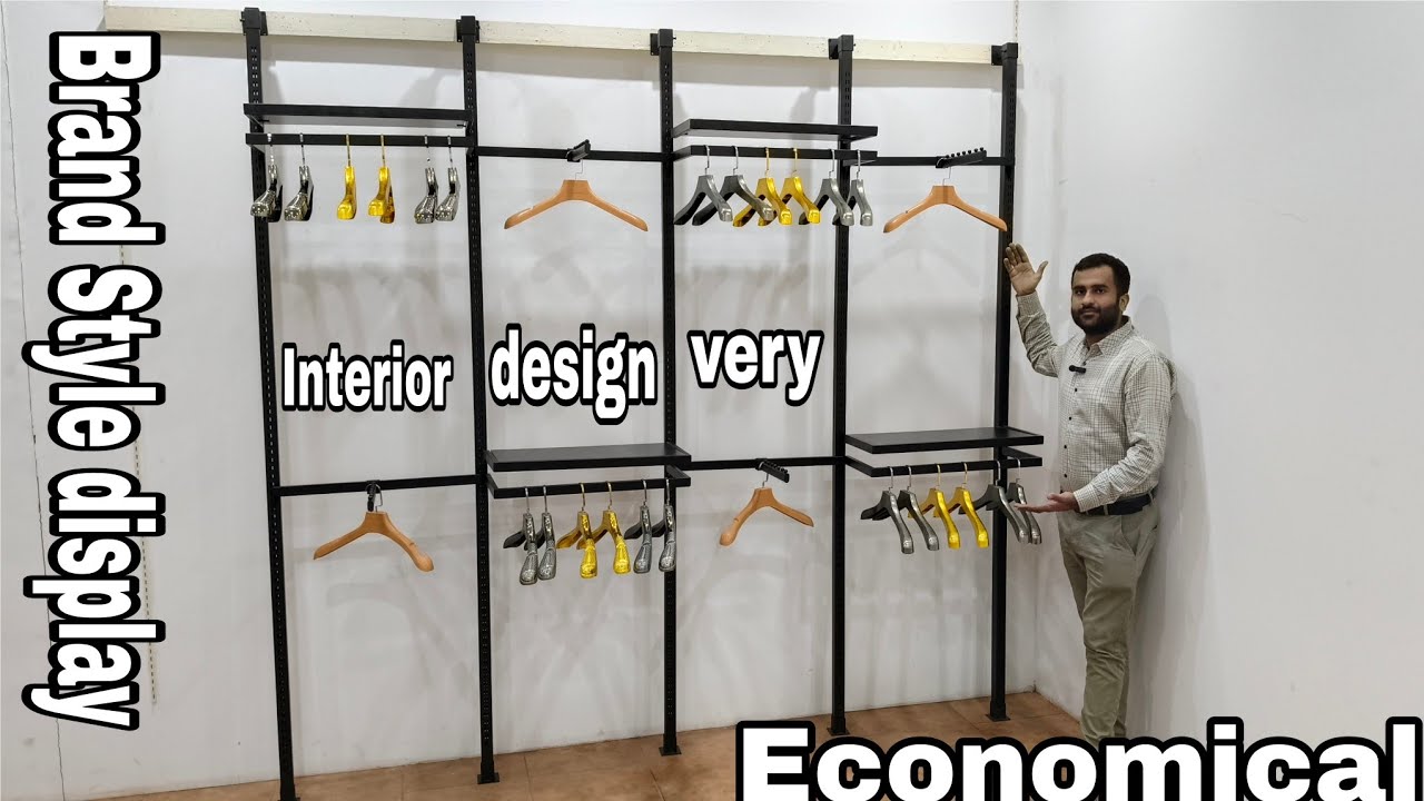 How to make garment shop interior design in easy steps