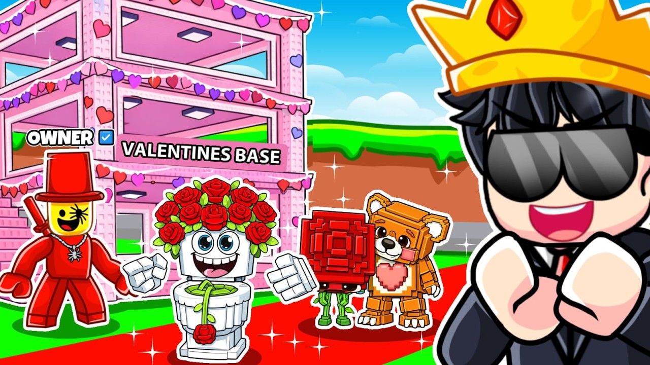 I Got VALENTINE BASE and Brainrots in Steal a Brainrot New Update!