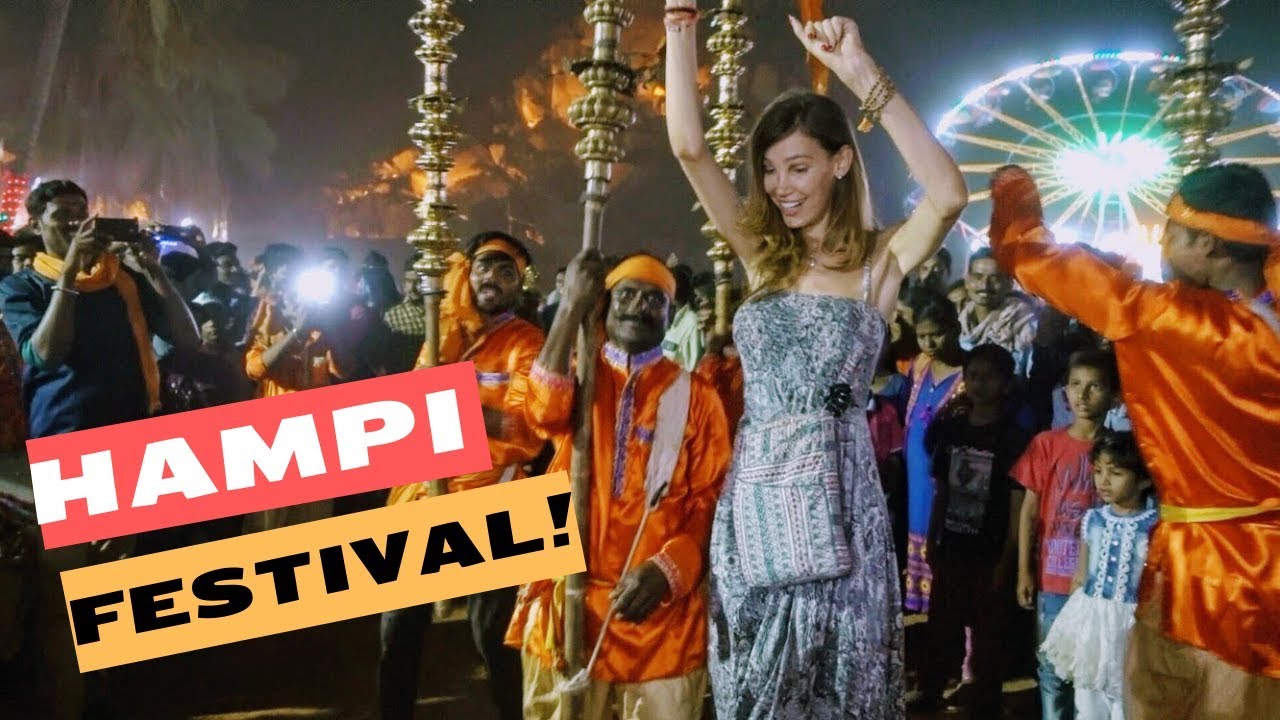 HAMPI FESTIVAL! 🇮🇳 Hampi, India Vlog I