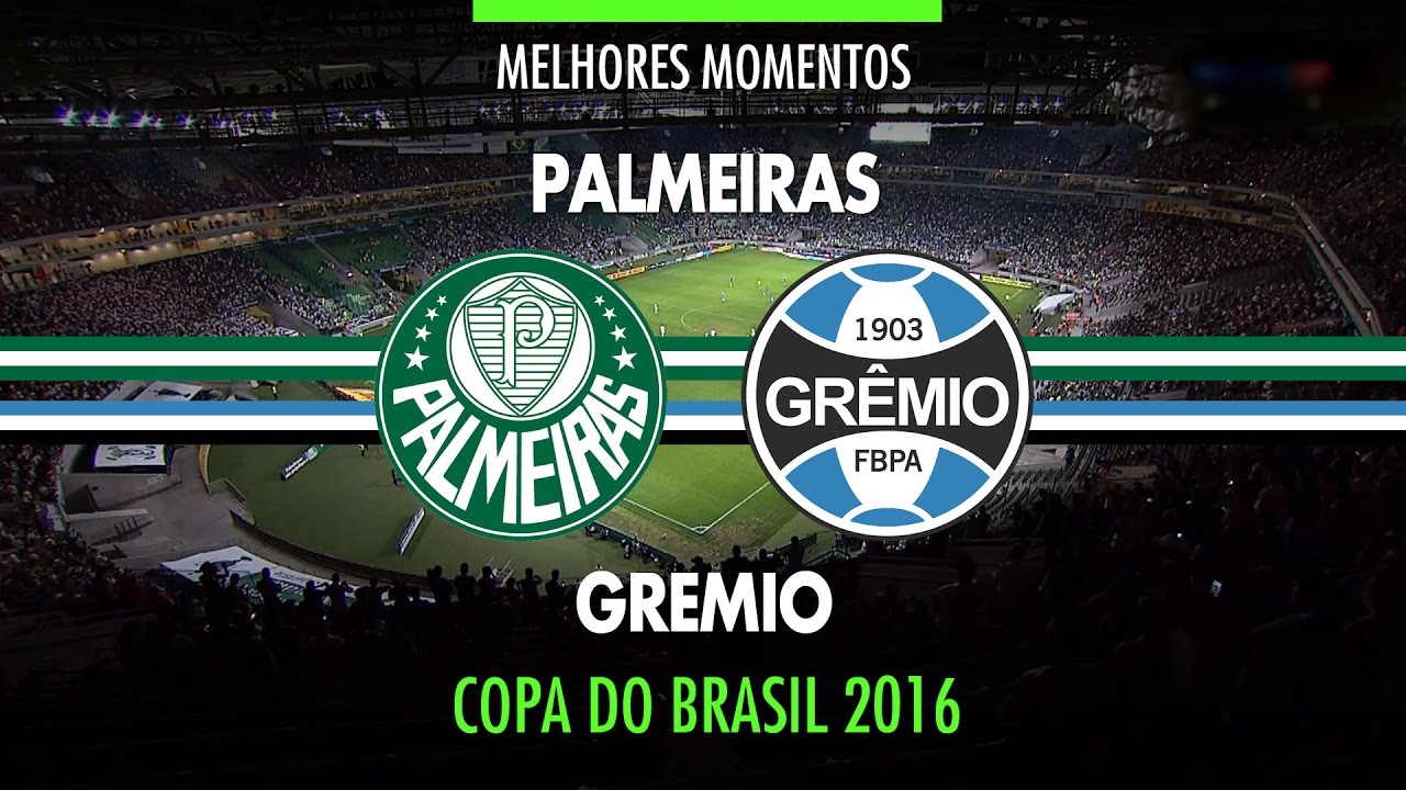 Melhores Momentos - Palmeiras 1 x 1 Grêmio - Copa do Brasil - 19/10/2016