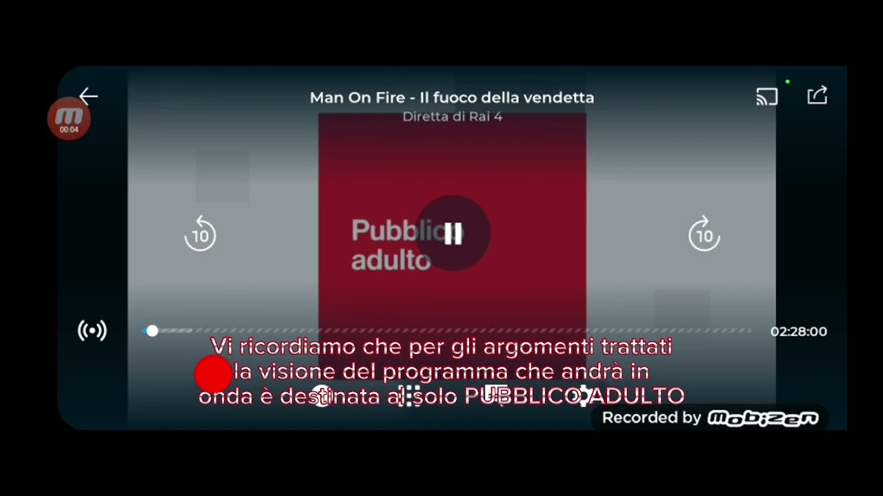 Secondo cartello generico (Pubblico Adulto) (ripreso da Rai Play) (Rai 4) ma l'ho modificato (: