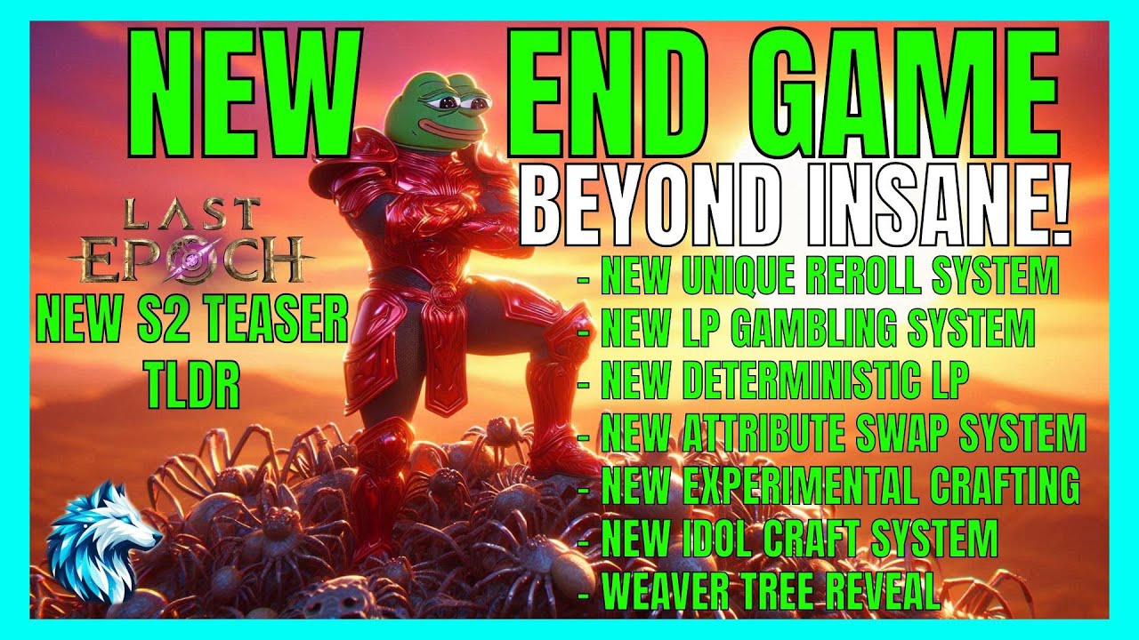 Deterministic LP - XP Targeting - Idol Craft Reveal ...more - Apr. 8 Dev Talk TLDR | Last Epoch 1.2