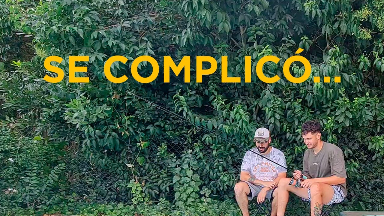 Todo iba bien… hasta que llegó la policía 🚓🎣 | Pesca con amigos