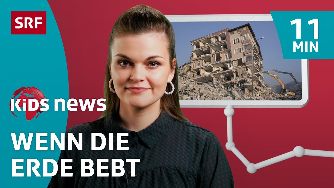SRF Kids News: Schwere Erdbeben in der Türkei & Syrien 2023 | Kindervideos