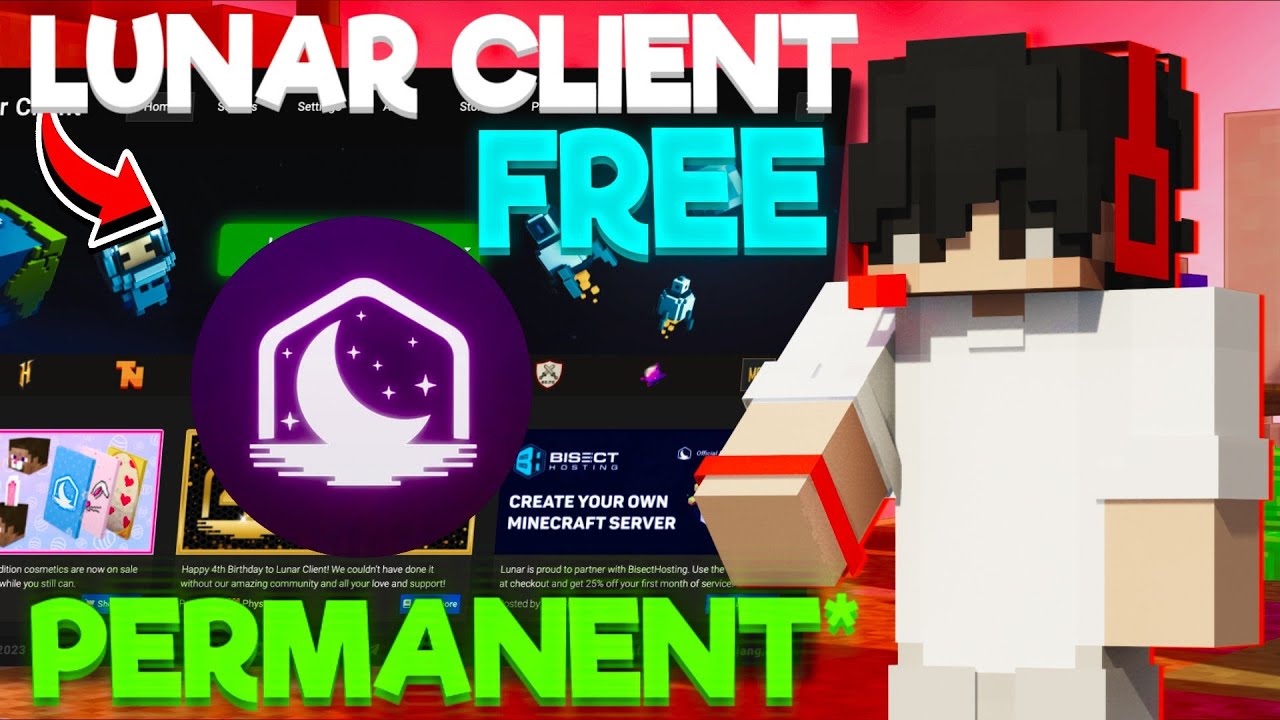 How to Play In Lunar Client For FREE *Permanent !
