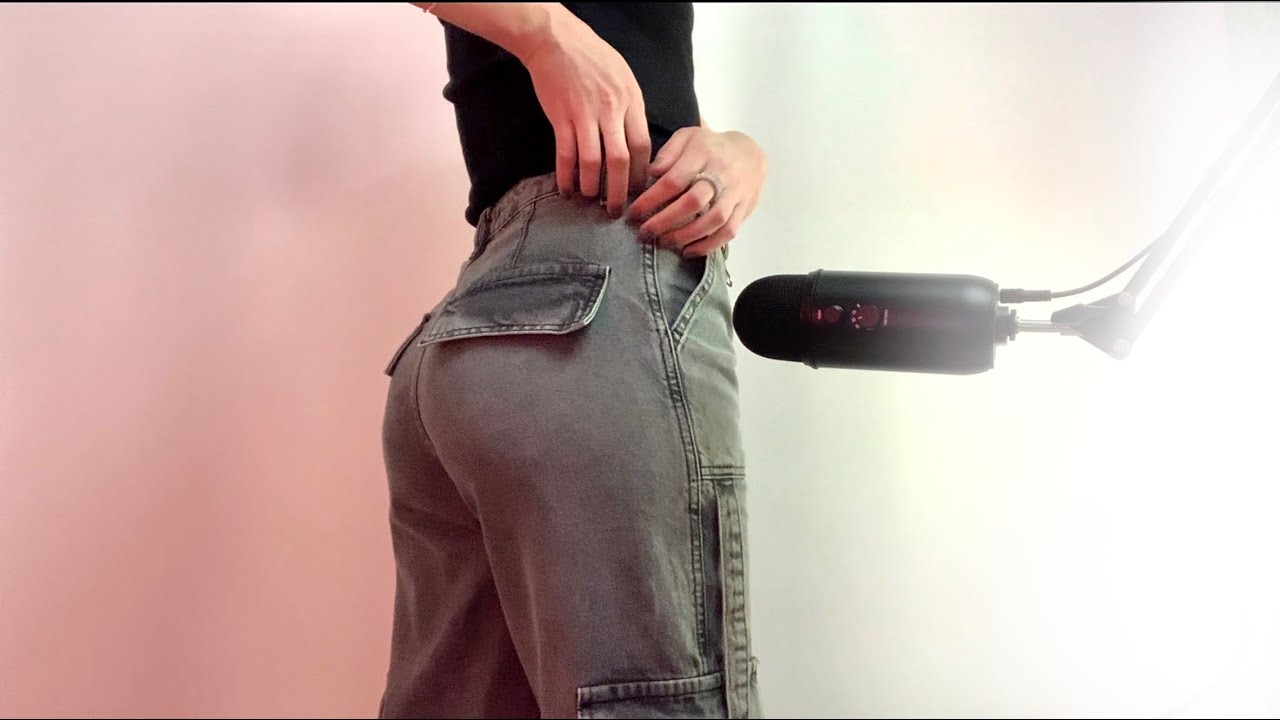 [ ASMR ] Jeans Scratching 
