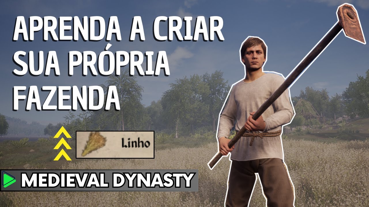 Como Plantar e Criar uma Fazenda de Sucesso em Medieval Dynasty - Tutorial Completo