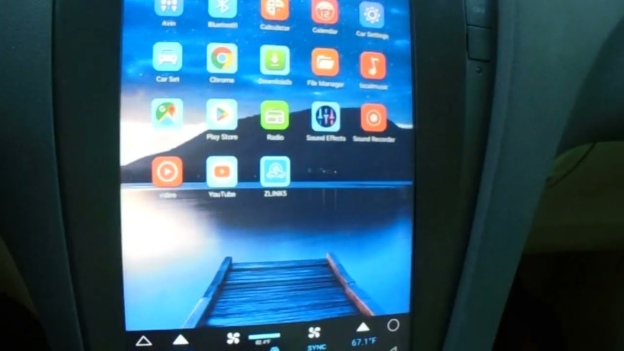 Tesla Style Radio in a Lexus ES350
