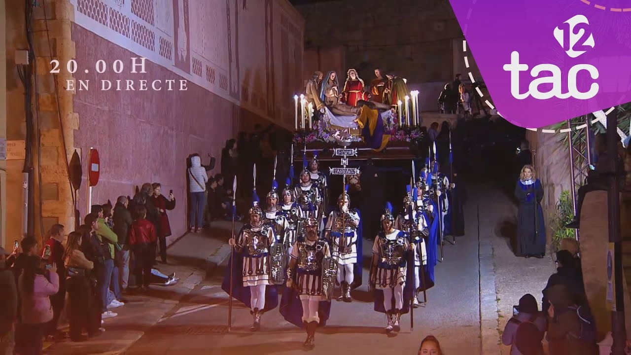 🟣 La Processó del Sant Enterrament. Setmana Santa Tarragona 2025