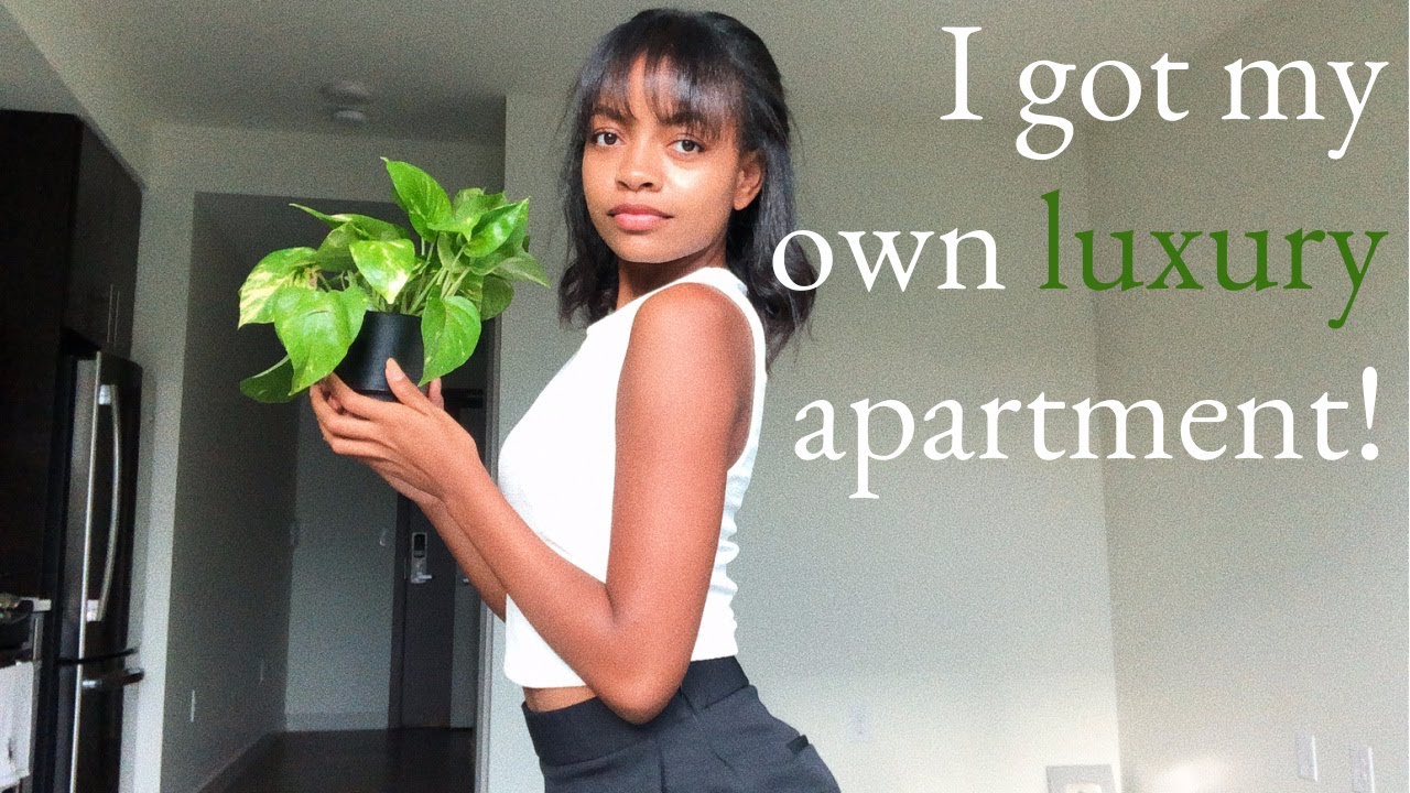 I moved into my own apartment! *move-in vlog*