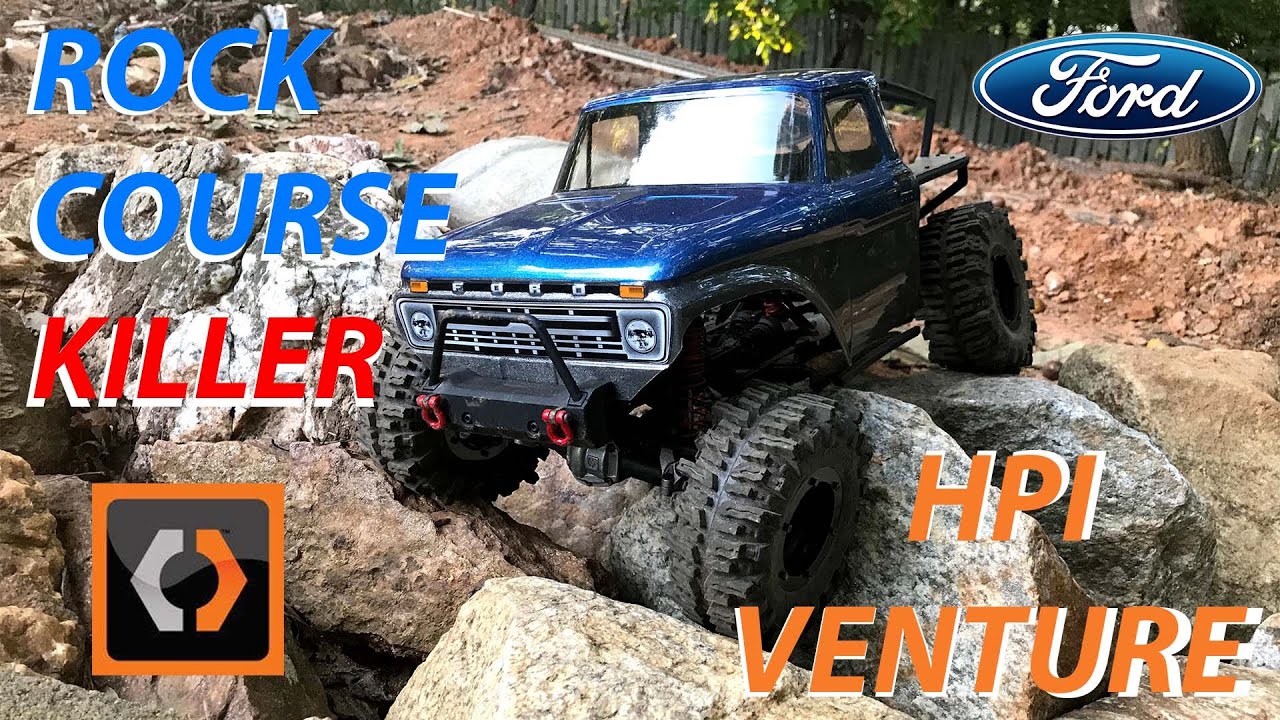ROCK COURSE KILLER HPI VENTURE!!!!