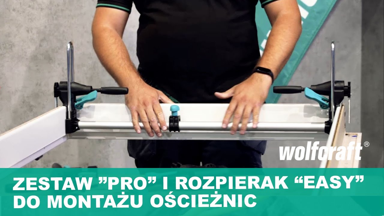 Zestaw do montażu ościeżnic: przygotowanie ościeżnic do montażu | wolfcraft