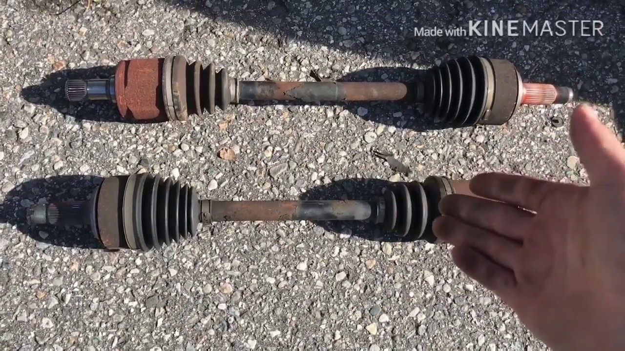 How to replace CV axles Honda Accord 2010
