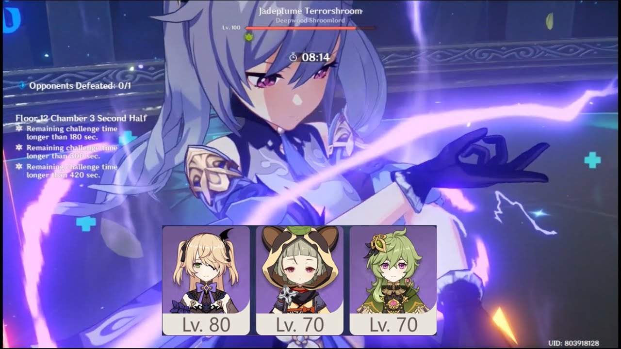 Sayu protecc, Keqing attacc, Collei stay at the bacc - Spiral Abyss F12 [3.0]