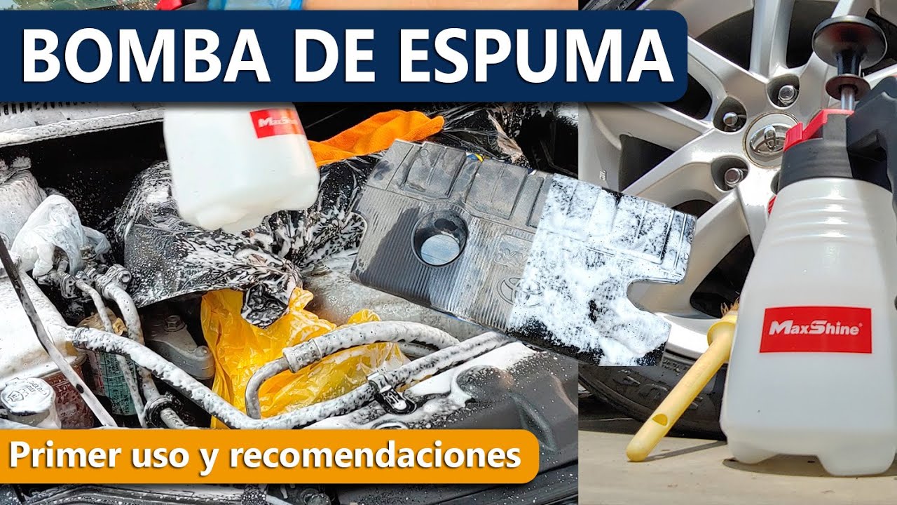 Bomba de espuma manual: Mis primeras impresiones!