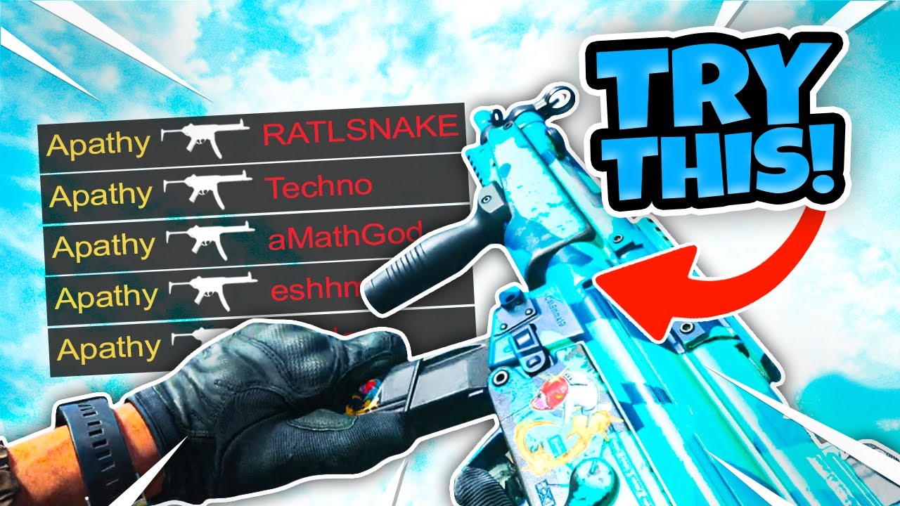 MY NEW MP5 CLASS SETUP! - "YOU'RE TAKING OUT EVERYBODY" (Modern Warfare)