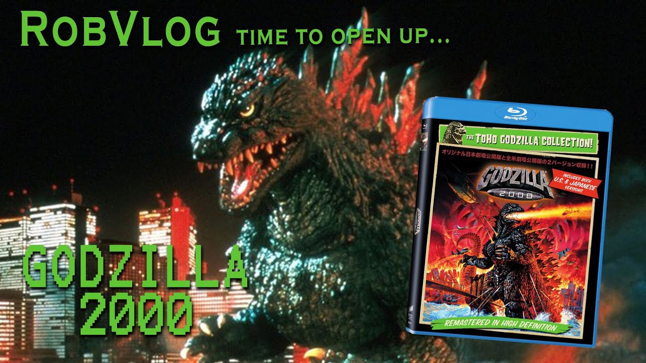 Unboxing Godzilla 2000 on blu-ray from Sony Pictures