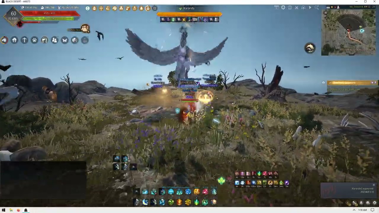 Black Desert Online(PC): World Boss: Karanda