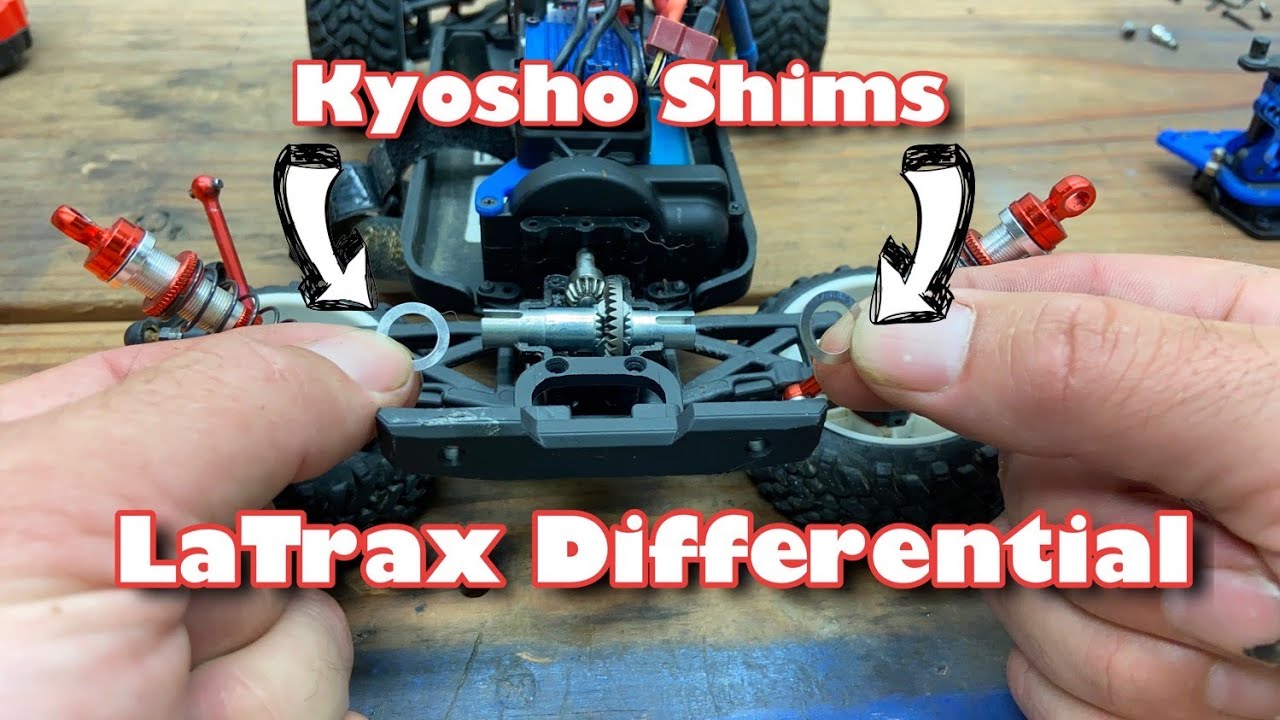Shimming the LaTrax Differentials - Taking Out That Extra Play in the Diff