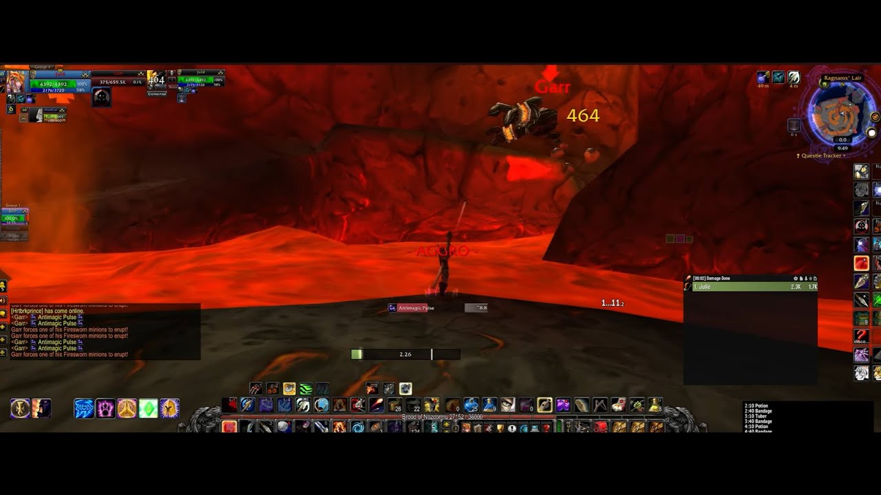 level 60 garr hunter solo with commentary