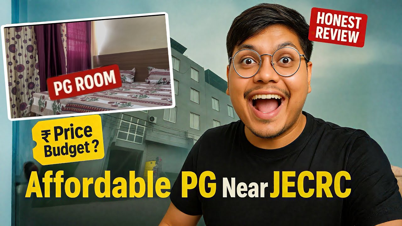 Best affordable PG near JECRC UNIVERSITY JAIPUR |  full tour