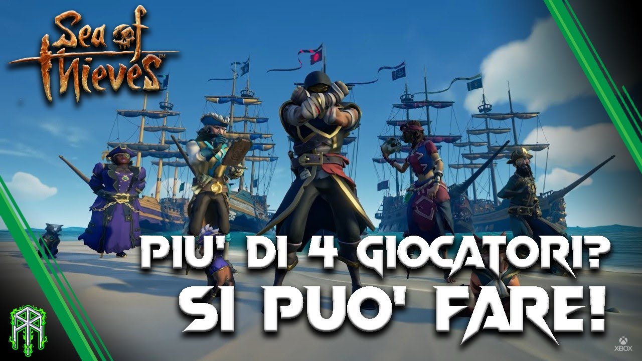 PIU' DI 4 GIOCATORI? SI PUO' FARE! ♠ Guida al JUMP SERVER ♠ Sea of Thieves
