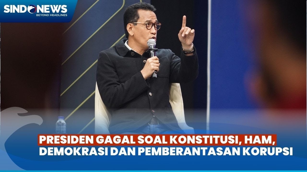 Bongkar Alasan Jadi Oposisi, Refly Harun Jabarkan 4 Kegagalan Presiden yang Dikritiknya