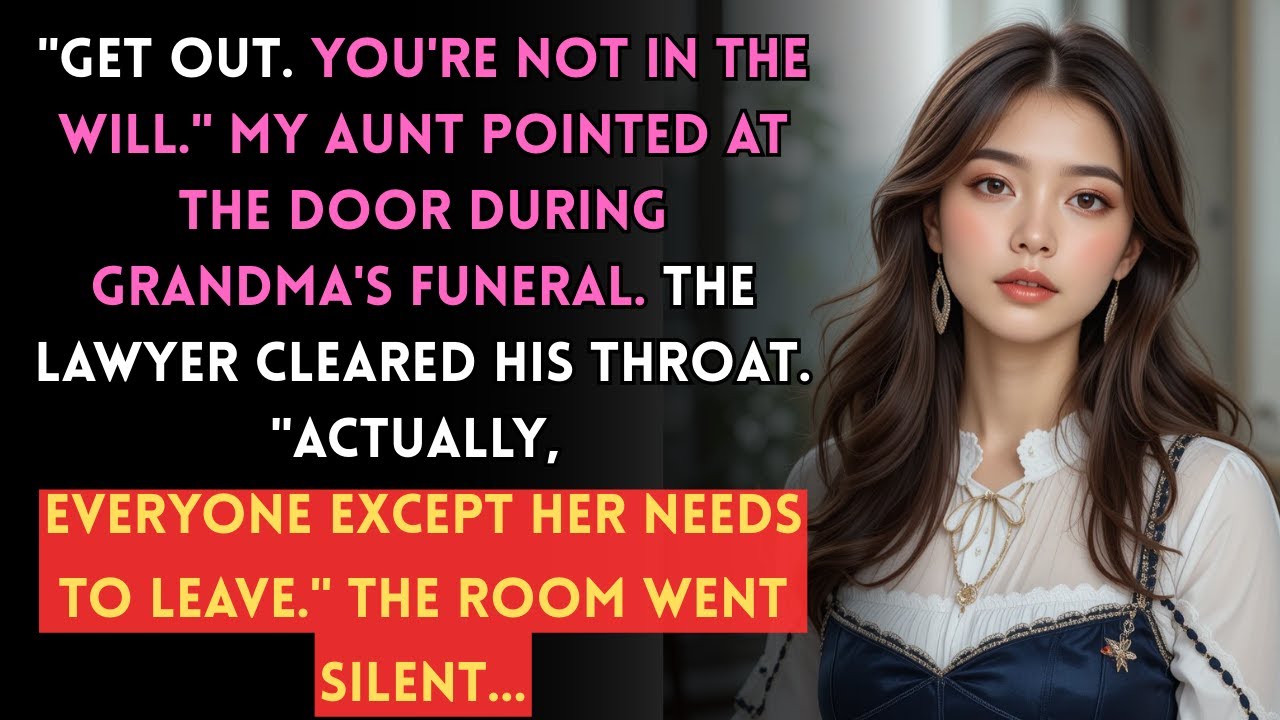 My Aunt Said “Leave, You Get Nothing” at Grandma’s Funeral — Then the Lawyer Spoke