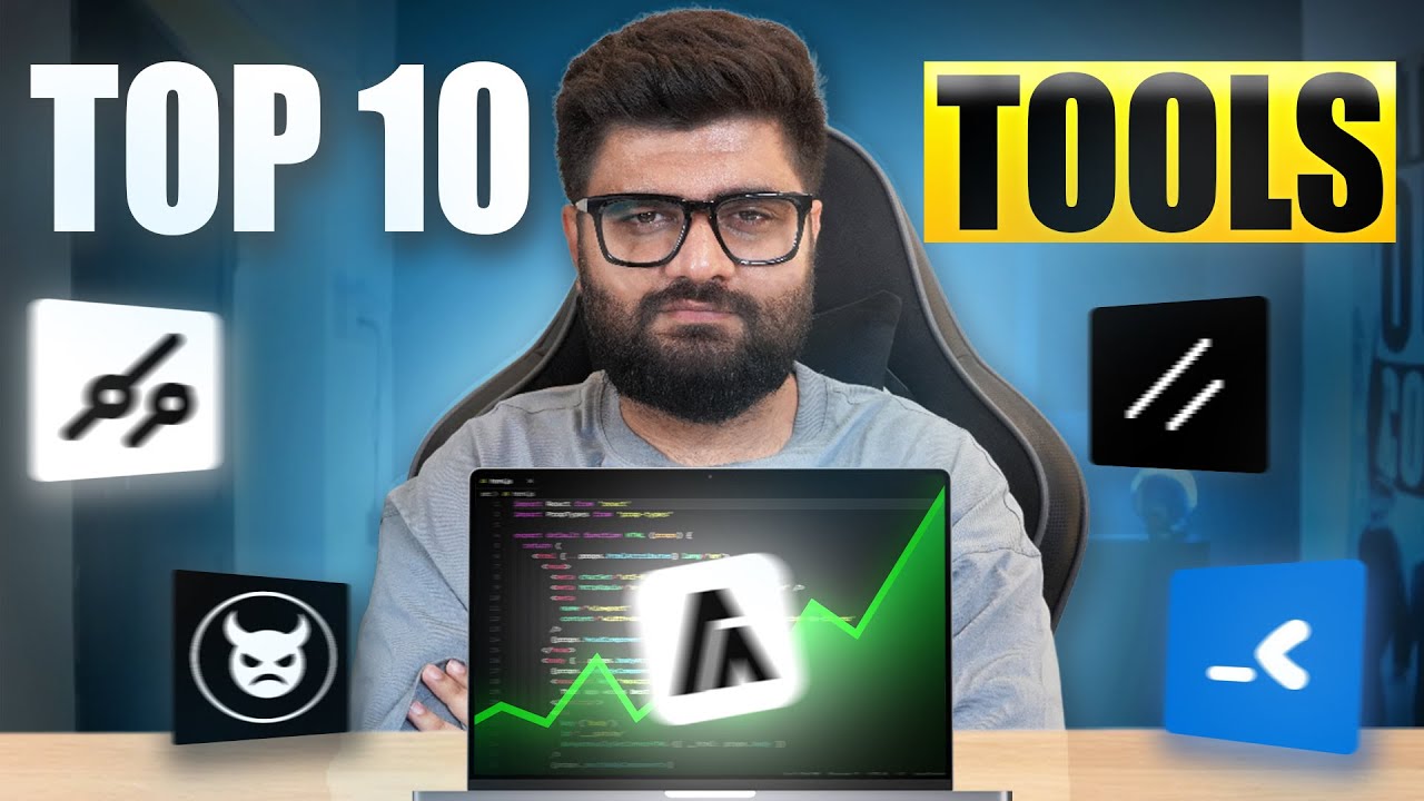 Top 10 Frontend Tools & Websites You Must Use in 2025 | Ultimate Developer Toolkit | Manu Arora