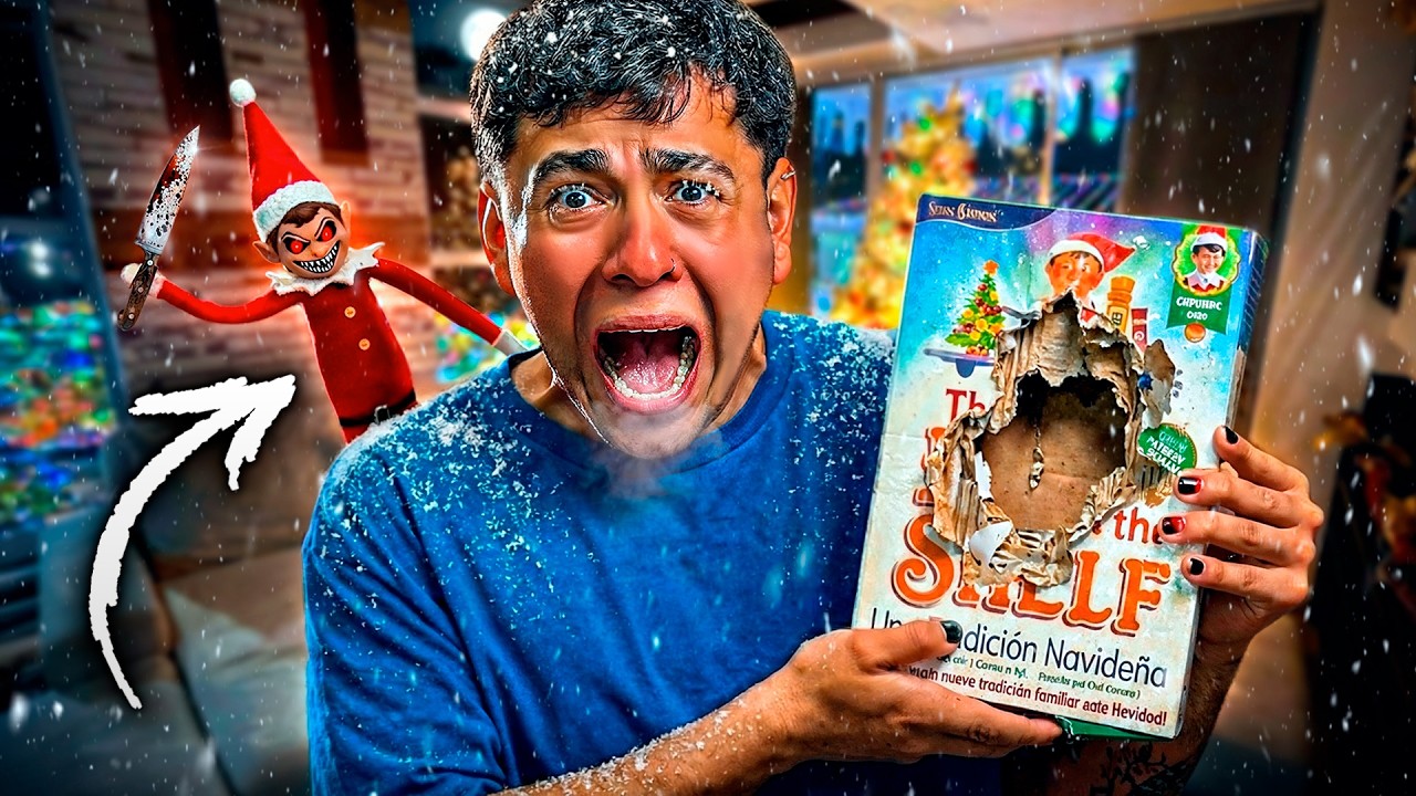 COMPRE un ELFO NAVIDEÑO TRAVIESO * ¡ESTA VIVO!