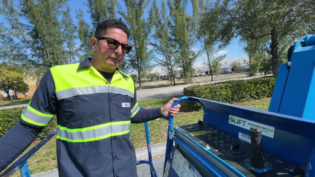 How to Drive Genie Articulated Boom Lift Z-45/25J Bifuel