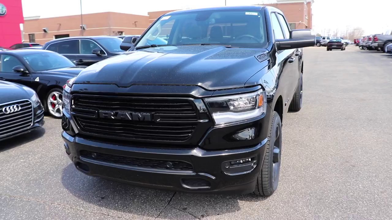 2019 Ram Bighorn Midnight Edition