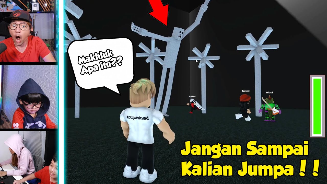 BANG CUPU JUMPA MAKHLUK TREVOR TAPI MIRIP POHON SERAM!! JANGAN SAMPAI KALIAN JUMPA DI ROBLOX