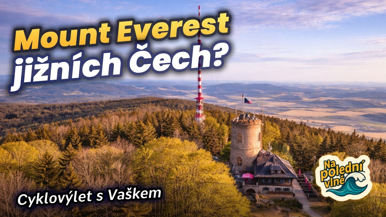 Mount Everest jižních Čech? Výšlap na Kleť z Českého Krumlova - Na polední vlně 🌊