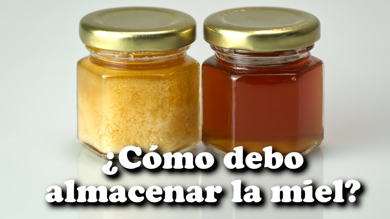¿Cómo debo almacenar la miel?
