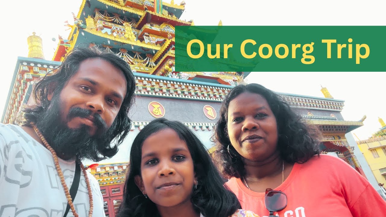 Risky Coorg Trip in an EV! ⚡ Authentic Kodava Dishes & Golden Temple Kushalnagar | Thrissur to Coorg