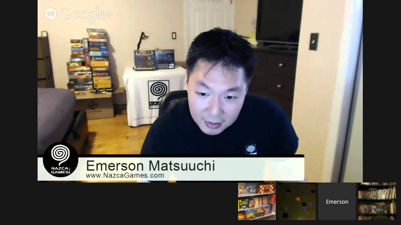 Board game Interview: Emerson Matsuuchi (Nazca Games)