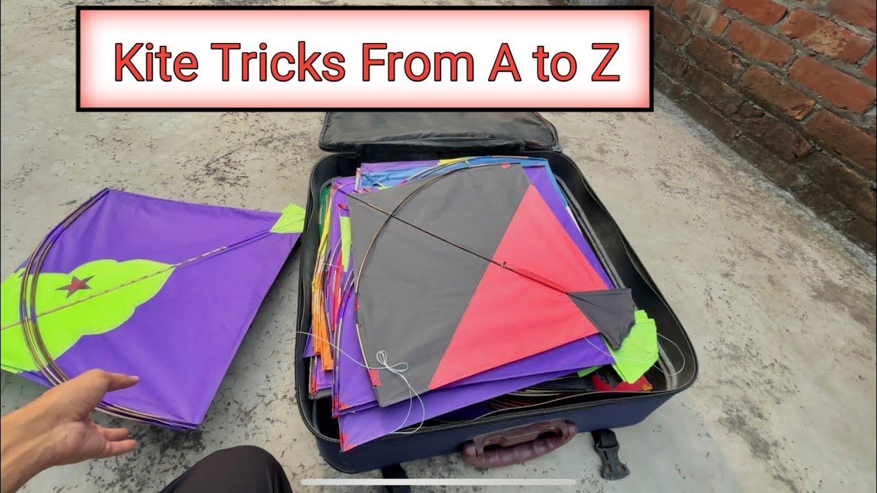 Kite Tricks From A to Z | Kite Fighting| Kite Vlog