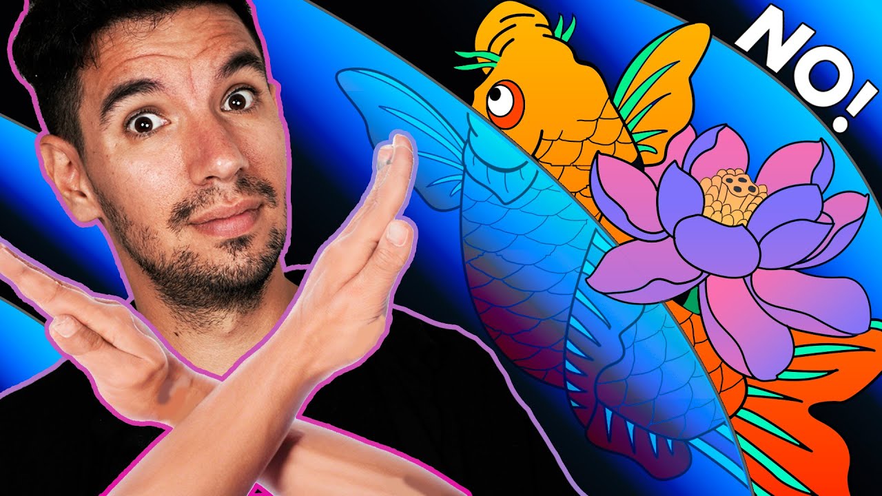 Ep. 25 - QUE NO te tatúen PECES KOI junto a FLORES DE LOTO!!!