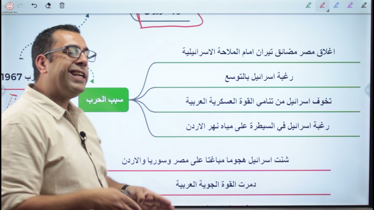 الوحدة الثالثة - الجزء الأول / دعم الصمود والحروب