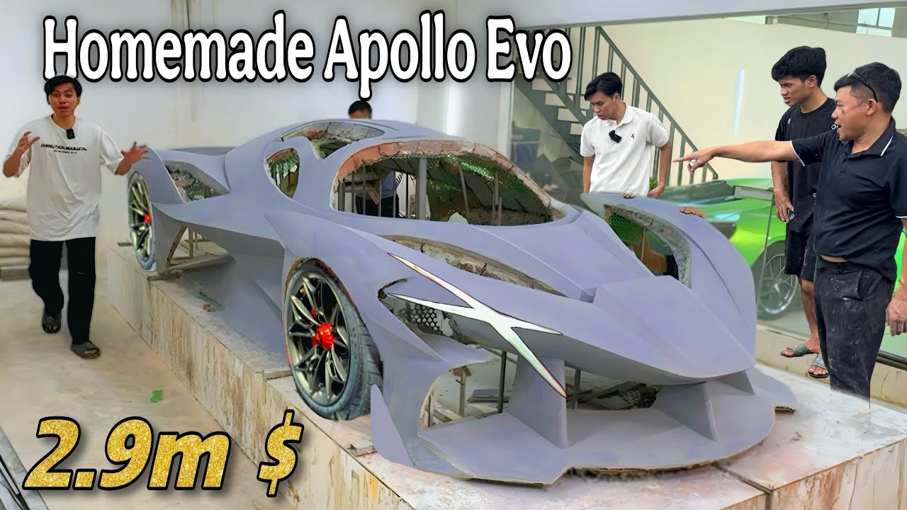 Сборка суперкара Apollo Evo | Завершение работы над гиперкаром за миллион долларов