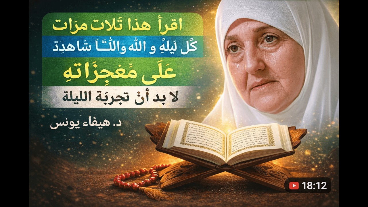 سرّ عجيب في ثلاث آيات قبل النوم