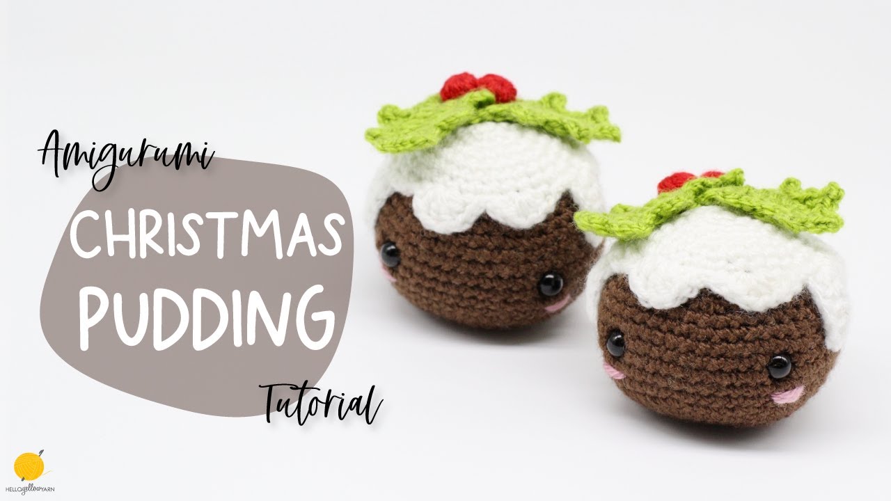 Christmas Pudding Amigurumi Tutorial