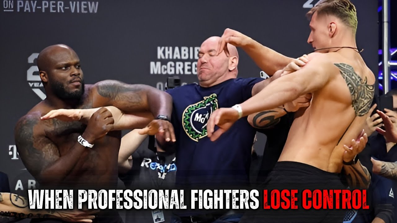 When Fighters Lose Control: Wild Moments Inside and Outside the Ring