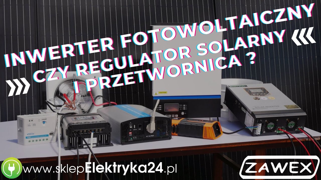 Hybrydowy inwerter fotowoltaiczny off grid czy regulator z przetwornicą ? - sklepelektryka24.pl